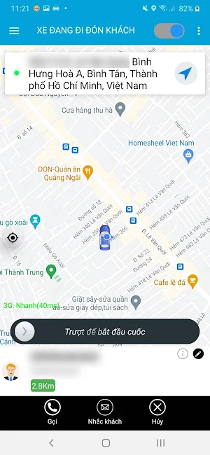Taxi Thanh Hà Driver Screenshot 2