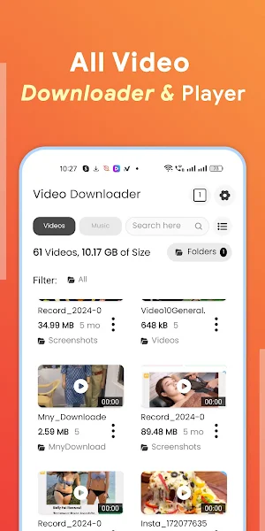 Video Downloader : HD Player Screenshot 0