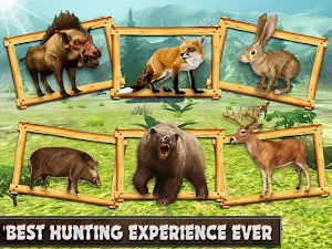Jungle Sniper Hunting 3D Screenshot 1