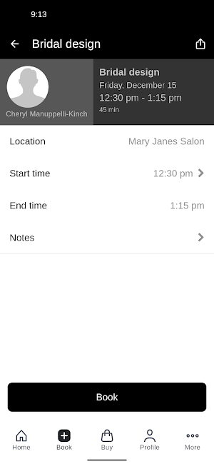 Mary Janes Salon Screenshot 2