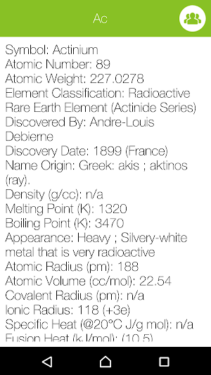 Chemistry Dictionary Screenshot 3