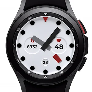 minimal sports watch face Screenshot 0