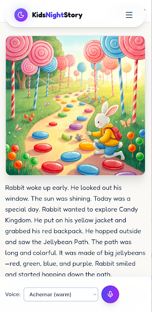 Kids Night Story Screenshot 3