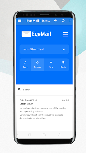Temp Mail Pro - Unlimited Temp Email by EyeMail Screenshot 1
