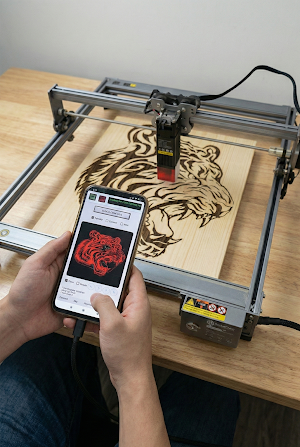 GRBL CNC Controller: PocketCNC Screenshot 1