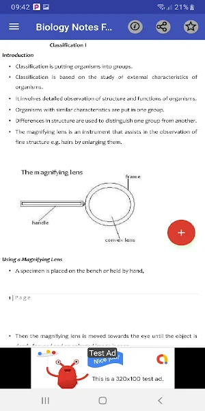 BIOLOGY NOTES FORM 1 - 4 {KCSE EXAMINABLE} Screenshot 3