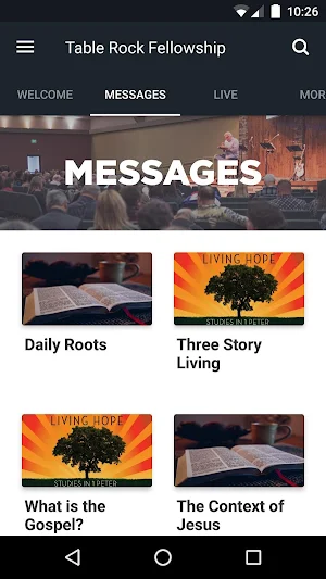 Table Rock Fellowship Screenshot 1