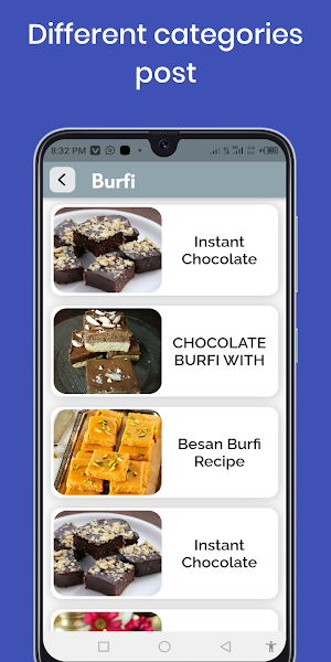 Sweets Recipes Screenshot 1