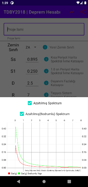 TDBY 2018 Deprem Hesabı Screenshot 1