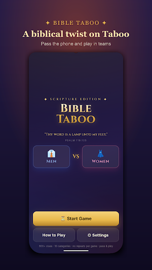 Bible Taboo Screenshot 1