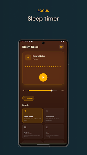 Brown Noise: Sleep & Focus Screenshot 2