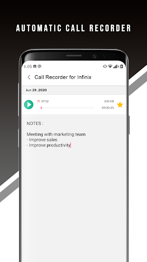 Infinix Call Recorder Screenshot 2