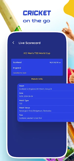 CricPro: Live Cricket TV Score Screenshot 3