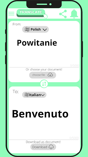 Italian-Polish Translator Screenshot 1