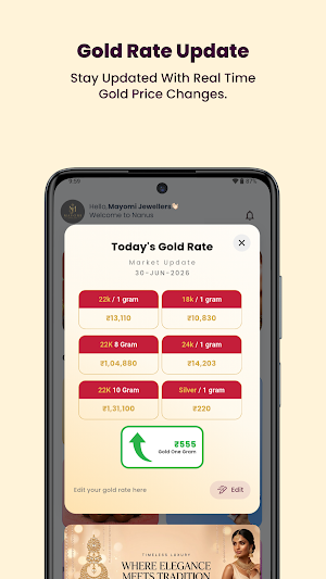 Nanus Gold Rate App Screenshot 1