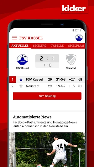 FSV Kassel Screenshot 2