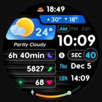 PRADO 72 Weather Watch Face
