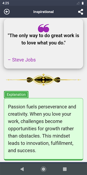 Quotes With Explanations Screenshot 2