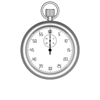 Chronometer retro 1bsilverfull