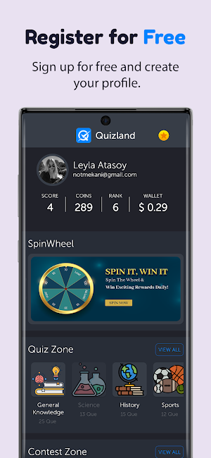 Quizland Screenshot 1
