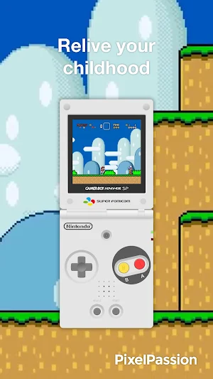 Z Flip Live Wallpaper Retro GB Screenshot 3