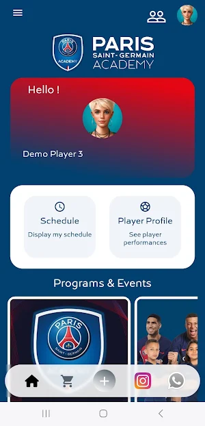 PSG Academy Qatar Screenshot 1