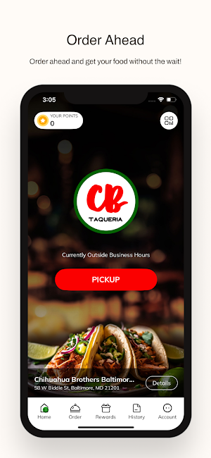 CB Taqueria Screenshot 0