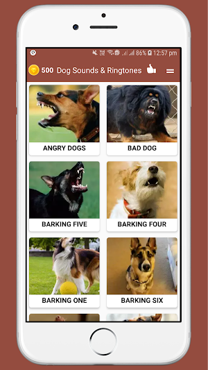 Dog Sounds Ringtones Screenshot 0