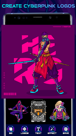Cyberpunk Logo Maker Screenshot 2