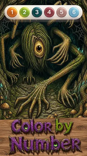 Monster Color by Number Screenshot 2
