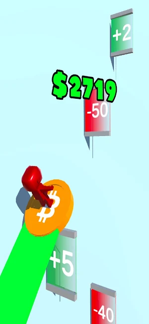 Crypto Challenge : Bitcoin Crypto 3D Screenshot 2