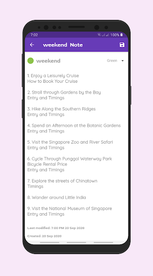 My Note Screenshot 2