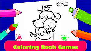 Dog Man - Coloring Book Screenshot 3