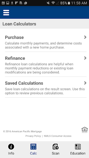 Sierra Mortgage Screenshot 1