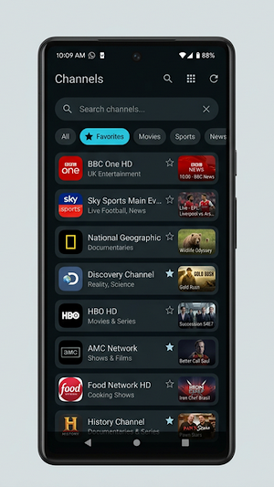 Quick IPTV Player - Live TV Screenshot 3
