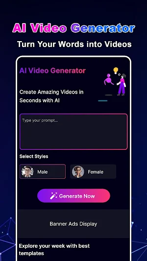 NeuraCraft AI:Text to Video Screenshot 0