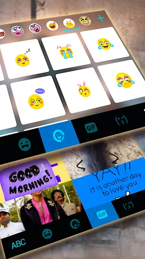 Fire News Maskman Keyboard Background Screenshot 3