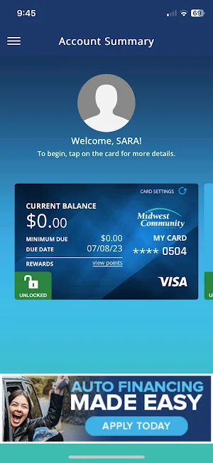 MC Card Manager Screenshot 1