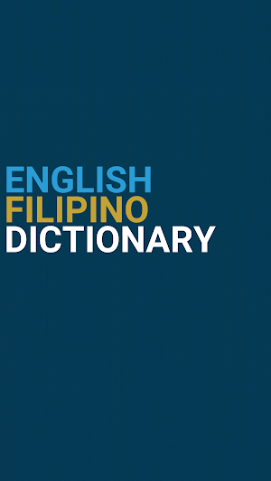 English : Filipino Dictionary Screenshot 0