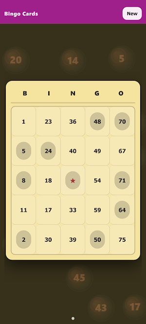 Bingo Cards Screenshot 0
