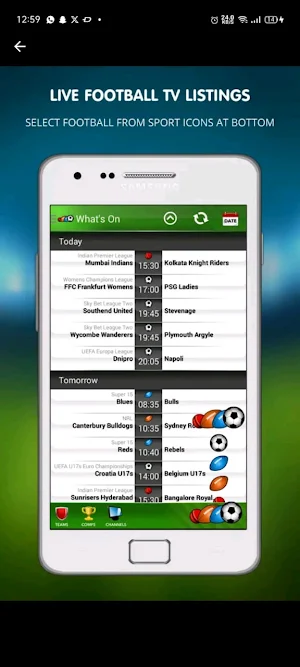 Premium Live Football Streams Screenshot 2
