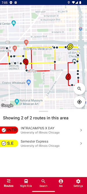 UIC Ride Screenshot 0