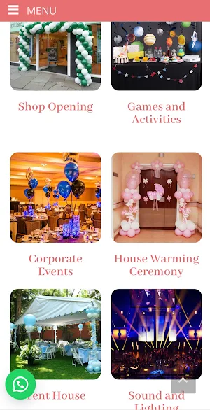 Anil Events Bangalore Screenshot 2