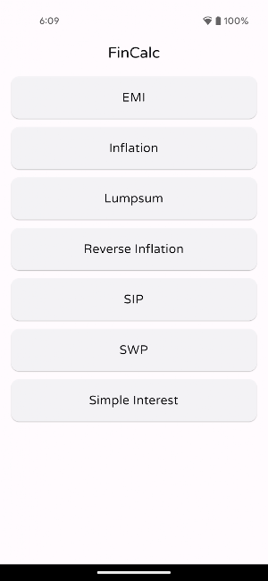 FinCalc Screenshot 0