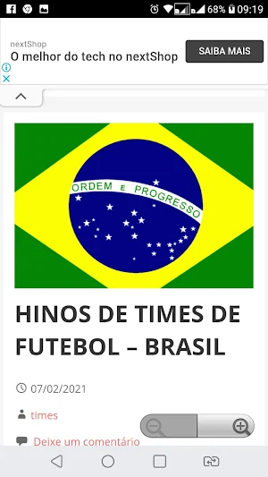 SOM DE FUTEBOL BRASIL Screenshot 3