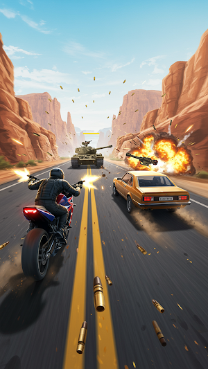 Moto Rider: Traffic Rampage Screenshot 3