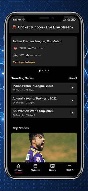 Cricket Junoon - IPL Live Line Screenshot 1