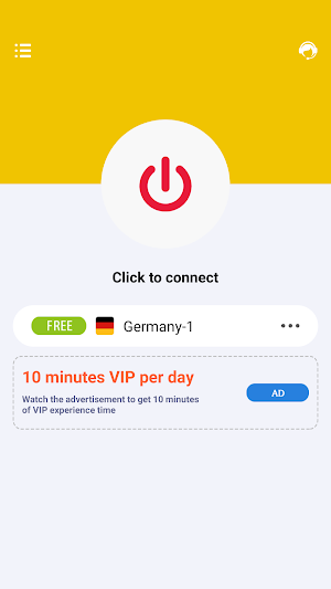 VPN Germany - DE VPN Proxy Screenshot 0
