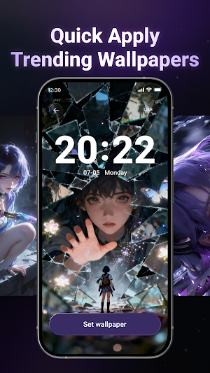 NoirWall 4K Live Launcher Screenshot 2