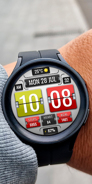 DIGI FLIPNOUR CTS35 Watch face Screenshot 1